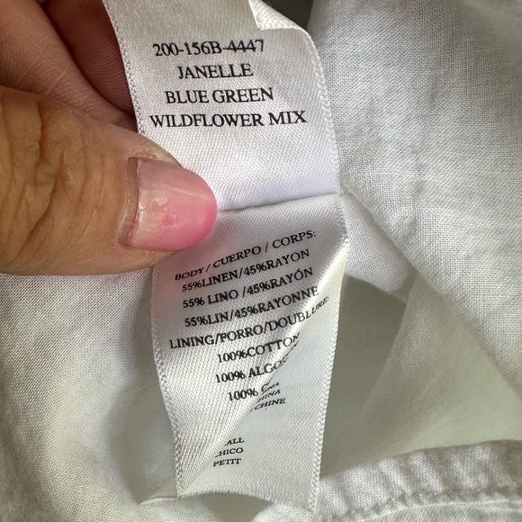 Rails Janelle mini dress in the blue green wildflower mix small - Picture 14 of 16